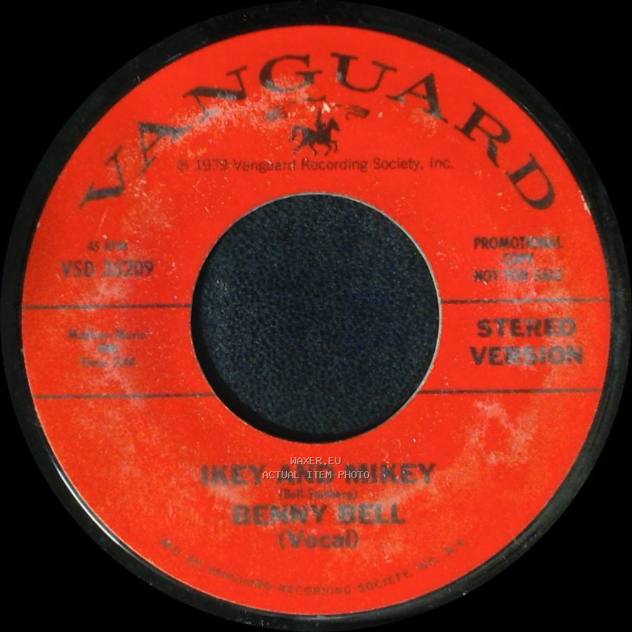 Benny Bell - Ikey And Mikey / Ikey And Mikey side B