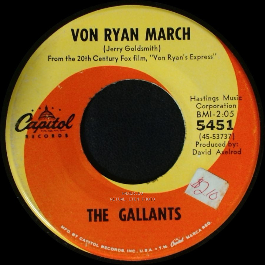 The Gallants - Von Ryan March / The Searcher side A