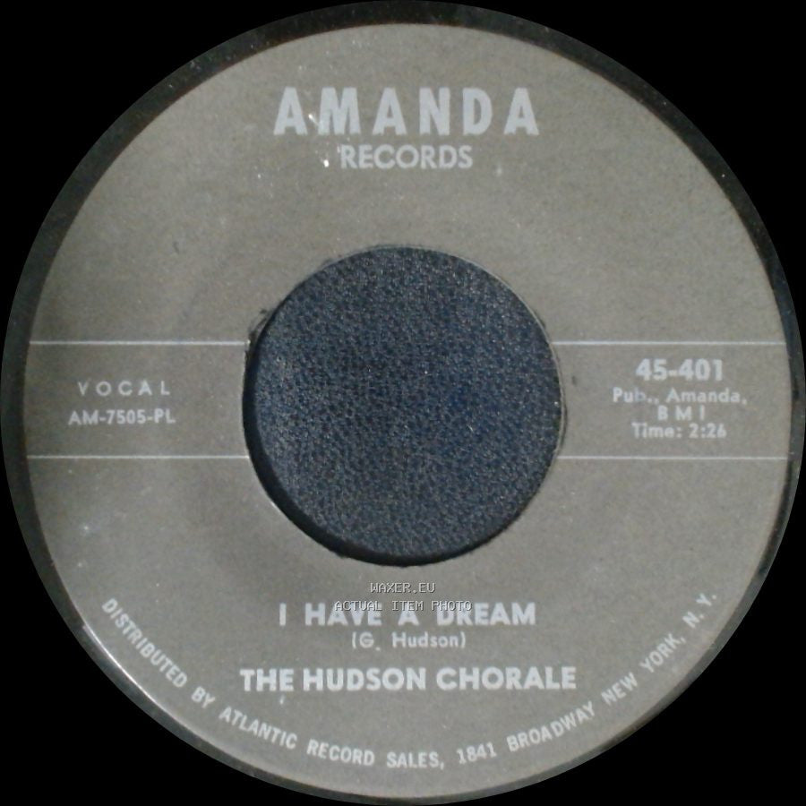 The Hudson Chorale - We Shall Overcome / I Have A Dream side B