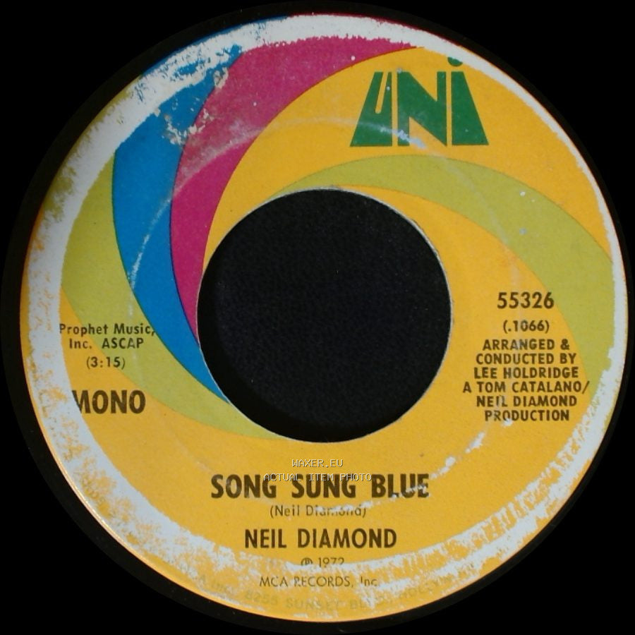 Neil Diamond - Song Sung Blue / Gitchy Goomy side A