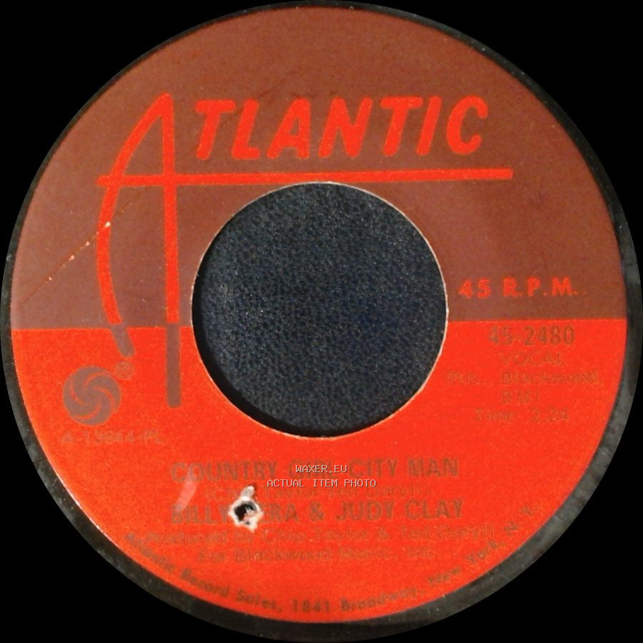 Billy Eckstine & Judy Clay / Billy Vera & Judy Clay - Country Girl-City Man / So Good (To Be Together) side A