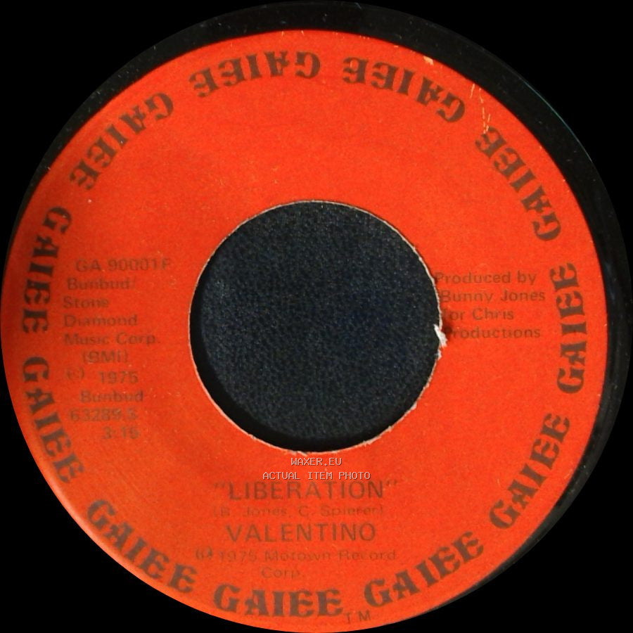 Valentino - I Was Born This Way / Liberation side B