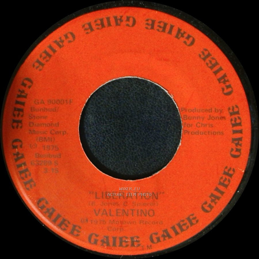 Valentino - I Was Born This Way / Liberation side B