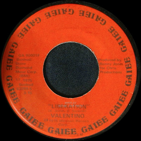 Valentino - I Was Born This Way / Liberation side B