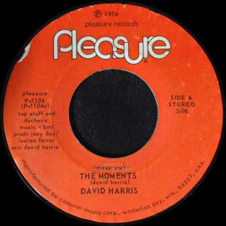 David Harris - (These Are) The Moments / Mama, Oh, Mama! side A