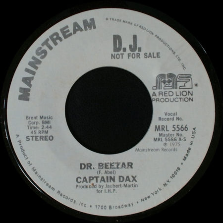 Captain Dax - Dr. Beezar / Dr. Beezar side A