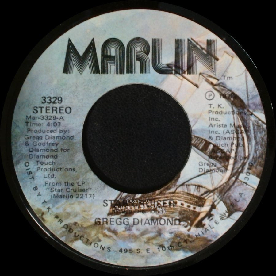 Gregg Diamond - Star Cruiser / This Side Midnite side A