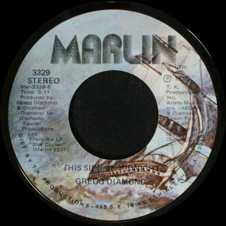 Gregg Diamond - Star Cruiser / This Side Midnite side B