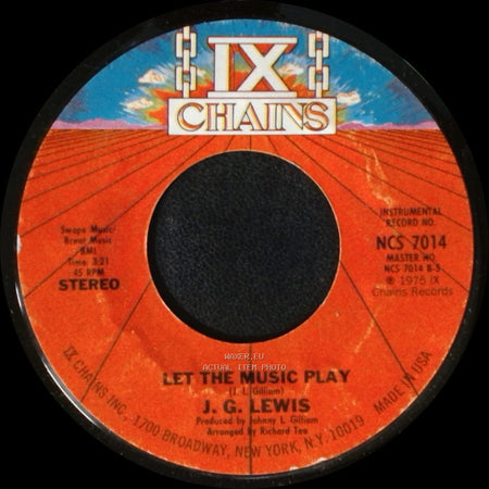 J. G. Lewis - Let The Music Play / Let The Music Play side A