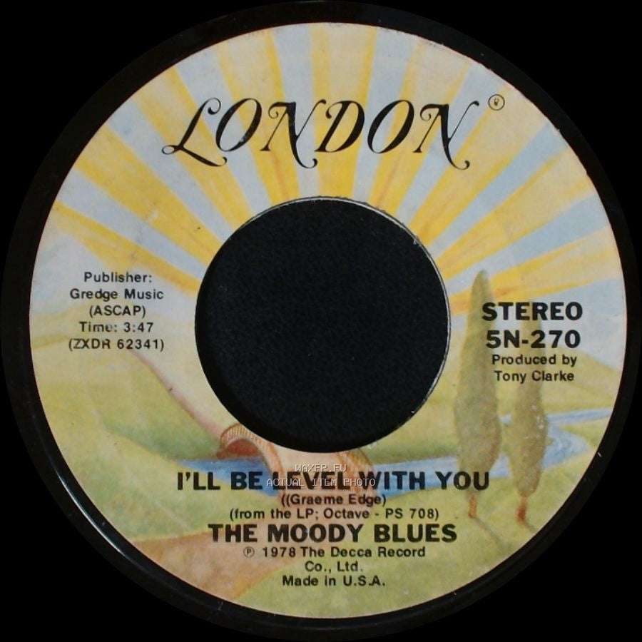 The Moody Blues - I'll Be Level With You / Steppin' In A Slide Zone side A
