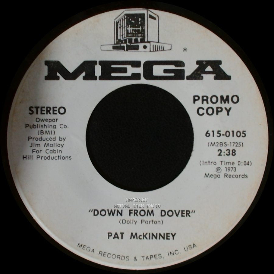 Pat Mckinney - Down From Dover / Down From Dover side B