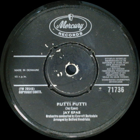 Jay Epae - Hawaiian Melody / Putti Putti side B