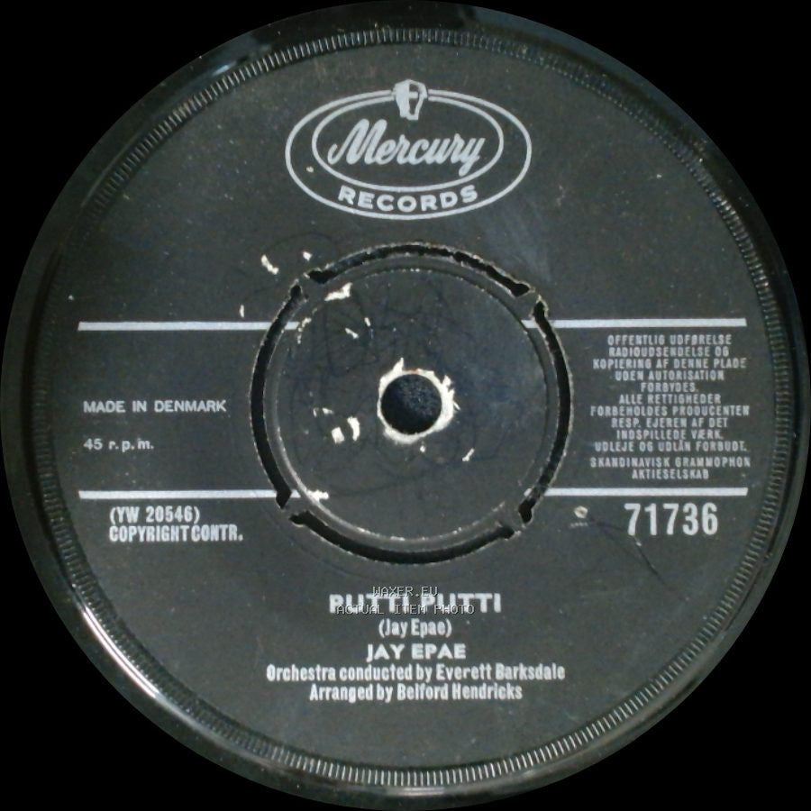 Jay Epae - Hawaiian Melody / Putti Putti side B