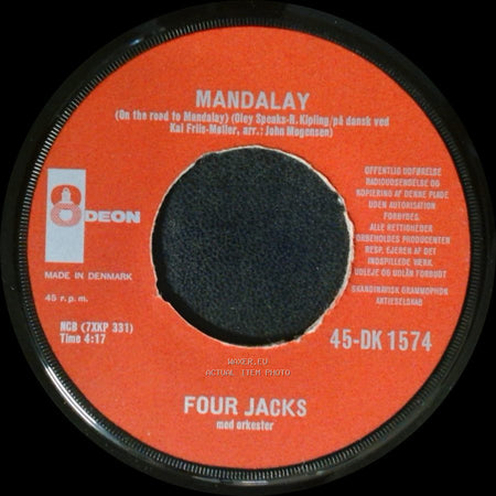 Four Jacks - Mandalay / Jens Hansens side A