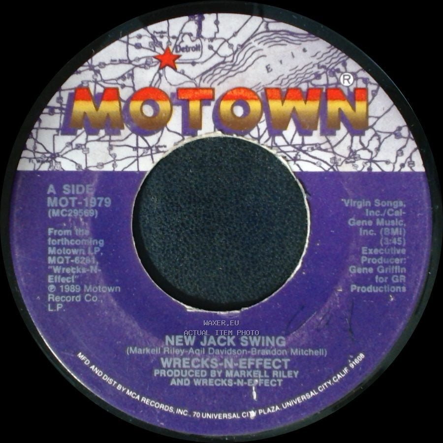 Wrecks-N-Effect - New Jack Swing / New Jack Swing (Instrumental) side A