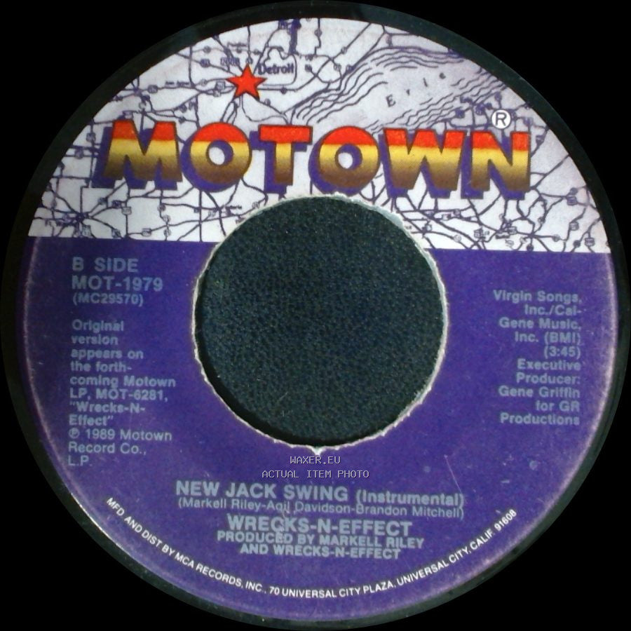 Wrecks-N-Effect - New Jack Swing / New Jack Swing (Instrumental) side B