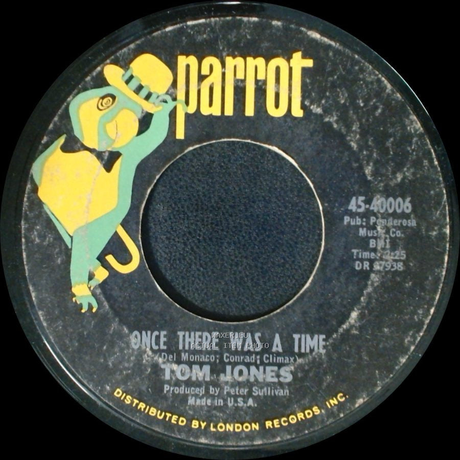 Tom Jones - Not Responsible / Once There Was A Time side B
