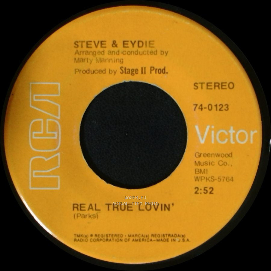 Steve & Eydie - Chapter One / Real True Lovin' side B