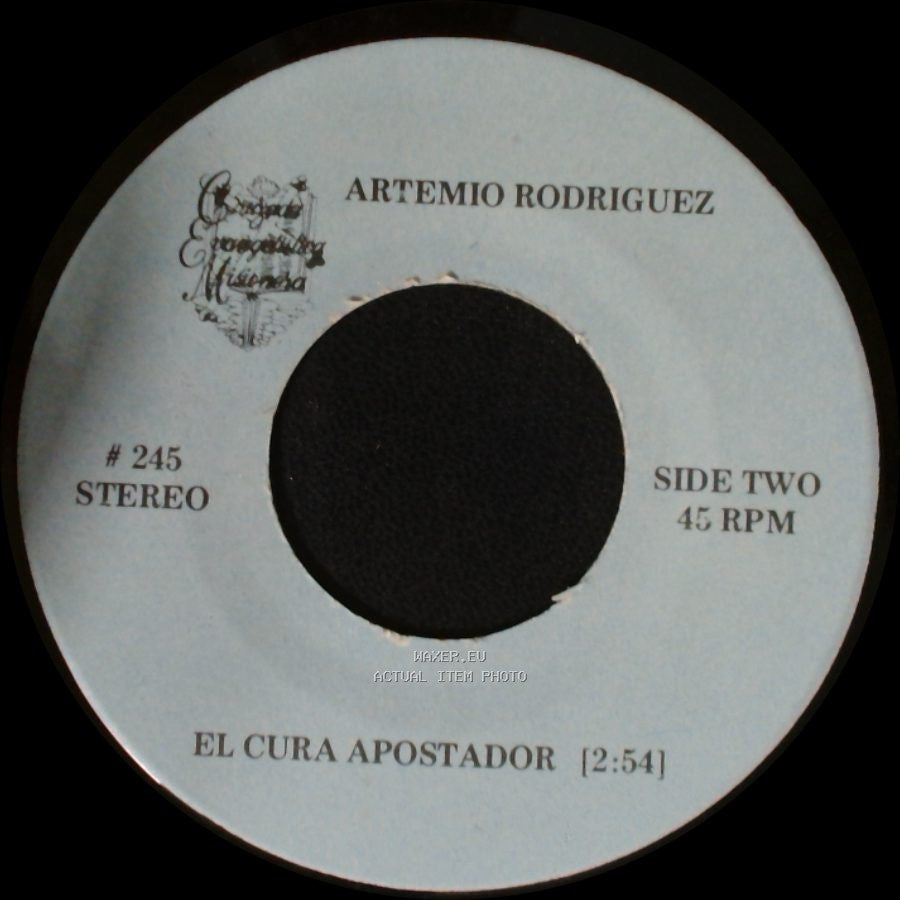 Artemio Rodriguez - El Vagabundo / El Cura Apostador side B