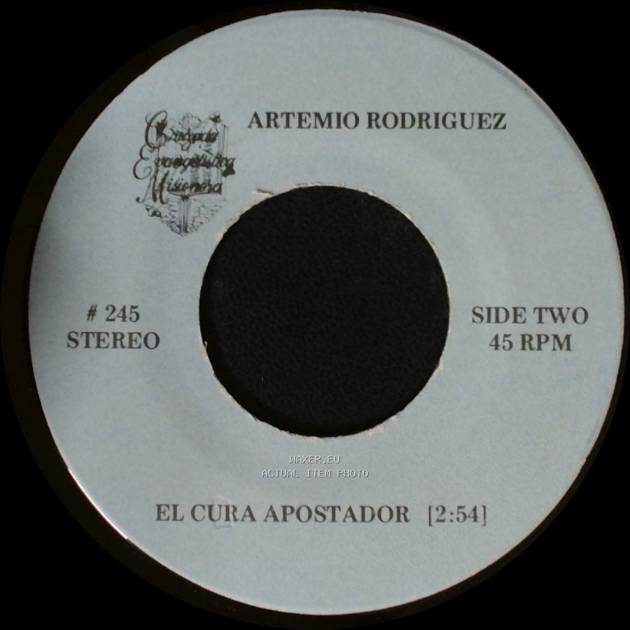 Artemio Rodriguez - El Vagabundo / El Cura Apostador side B