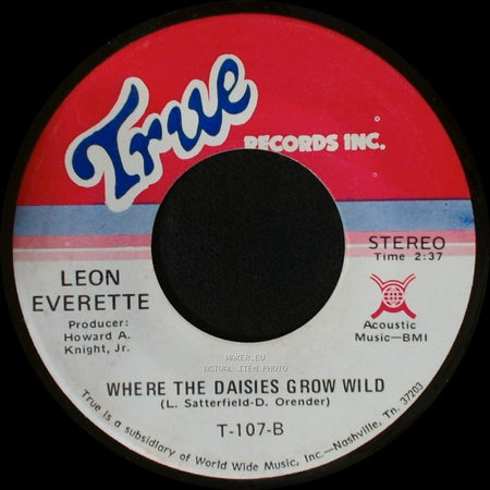 Leon Everette - Goodbye King Of Rock 'n' Roll / Where The Daisies Grow Wild side A