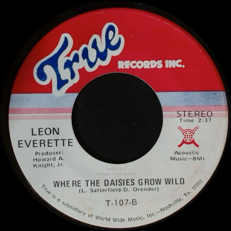 Leon Everette - Goodbye King Of Rock 'n' Roll / Where The Daisies Grow Wild side A