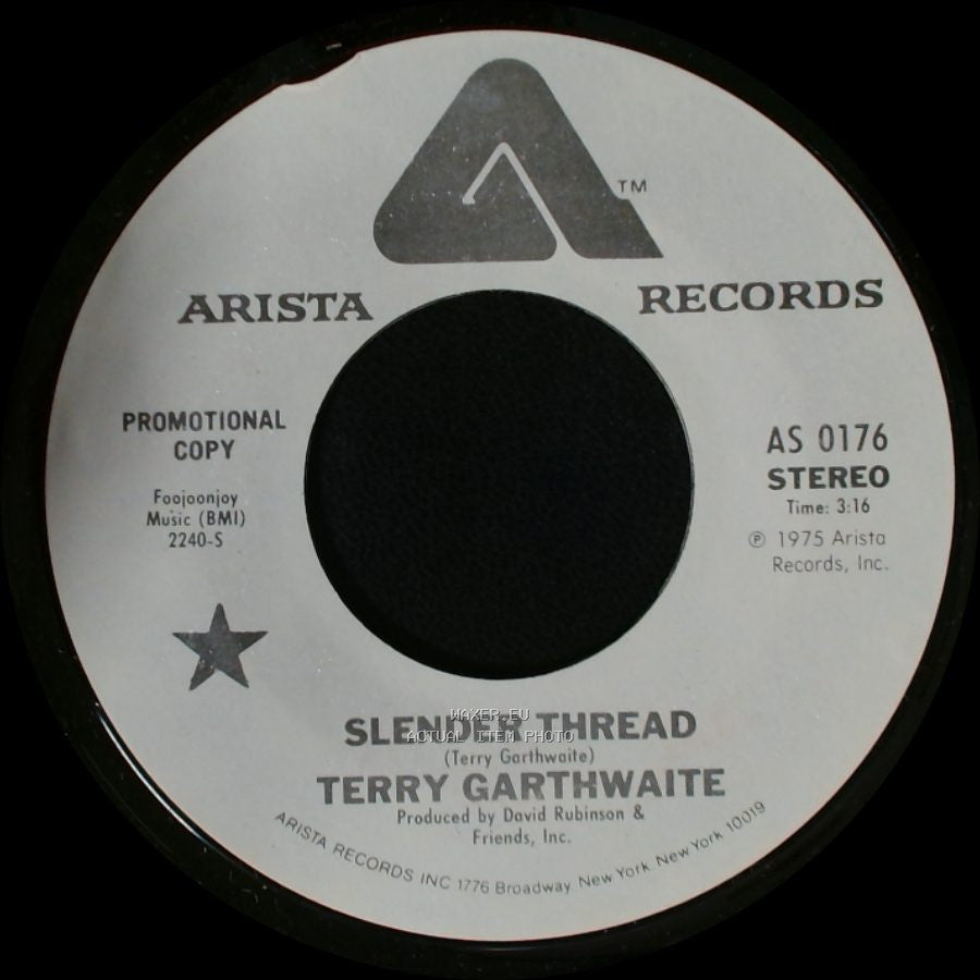 Terry Garthwaite - Slender Thread / Slender Thread side A