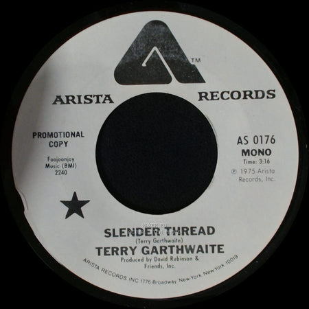 Terry Garthwaite - Slender Thread / Slender Thread side B