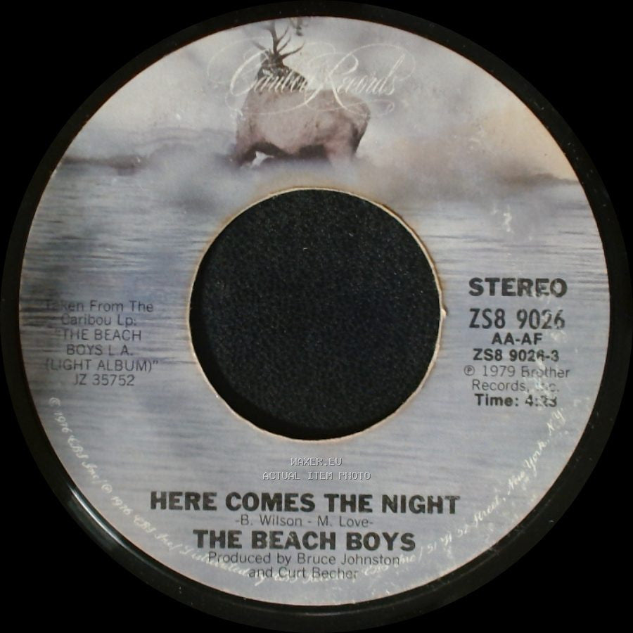 The Beach Boys - Baby Blue / Here Comes The Night side B