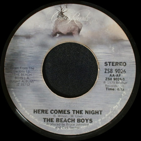 The Beach Boys - Baby Blue / Here Comes The Night side B