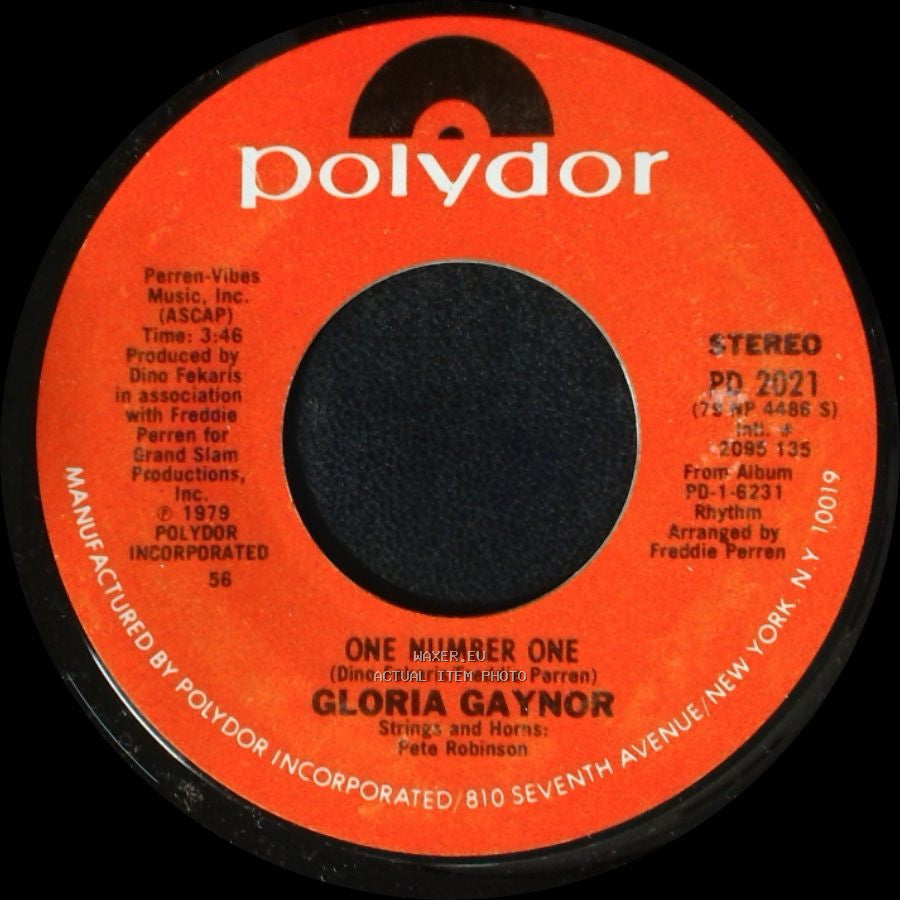 Gloria Gaynor - Let Me Know (I Have A Right) / One Number One side B
