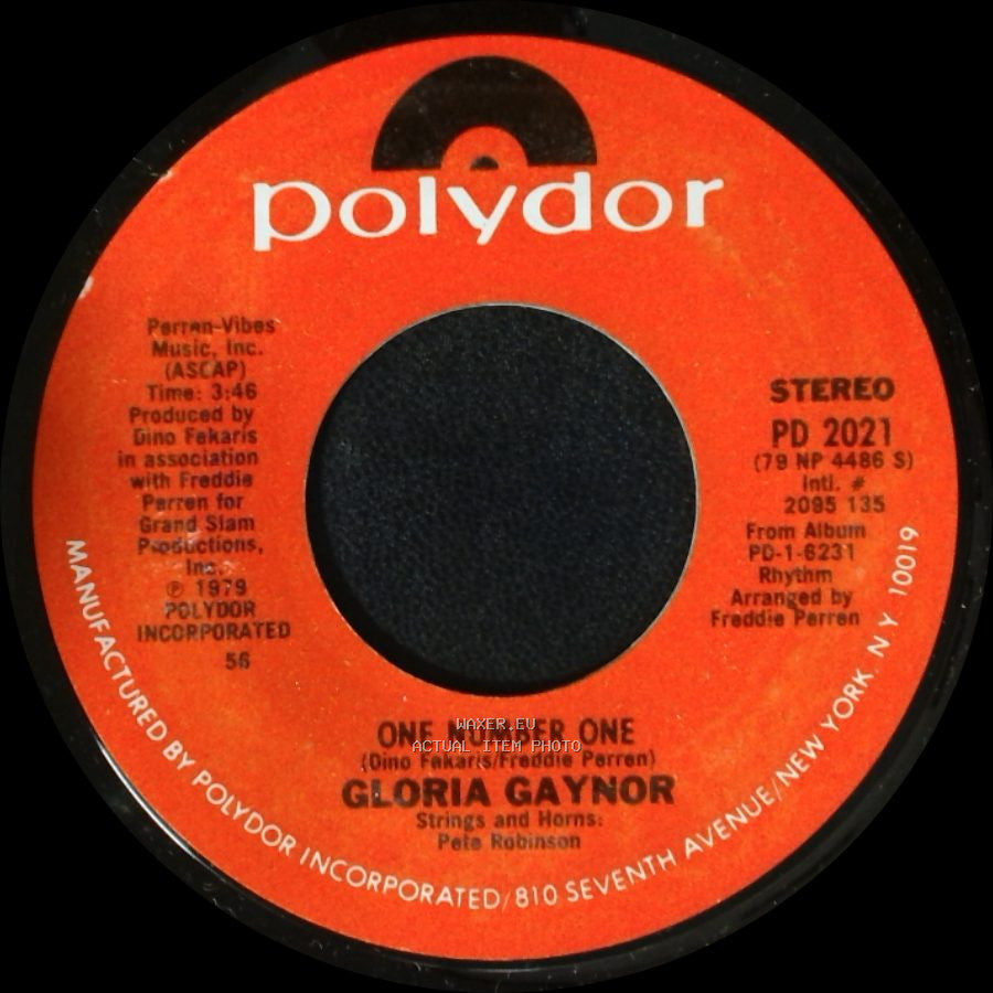 Gloria Gaynor - Let Me Know (I Have A Right) / One Number One side A