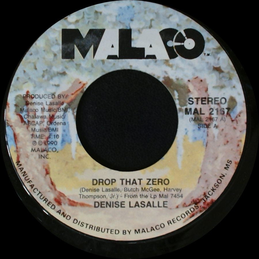 Denise Lasalle - Drop That Zero / Chain Letter side A