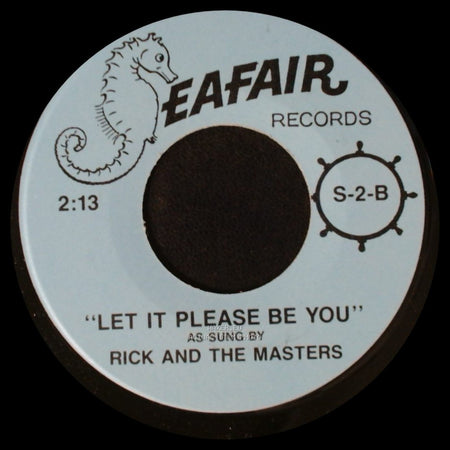 Thurston Harris / Rick And The Masters - I Hope You Won't Hold It Against Me / Let It Please Be You side B