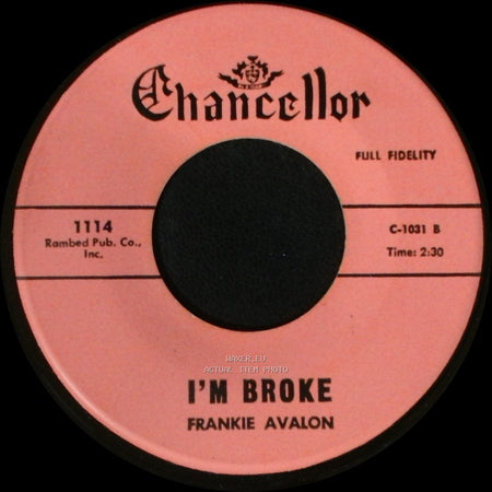Frankie Avalon - I'm Broke / Venus side A