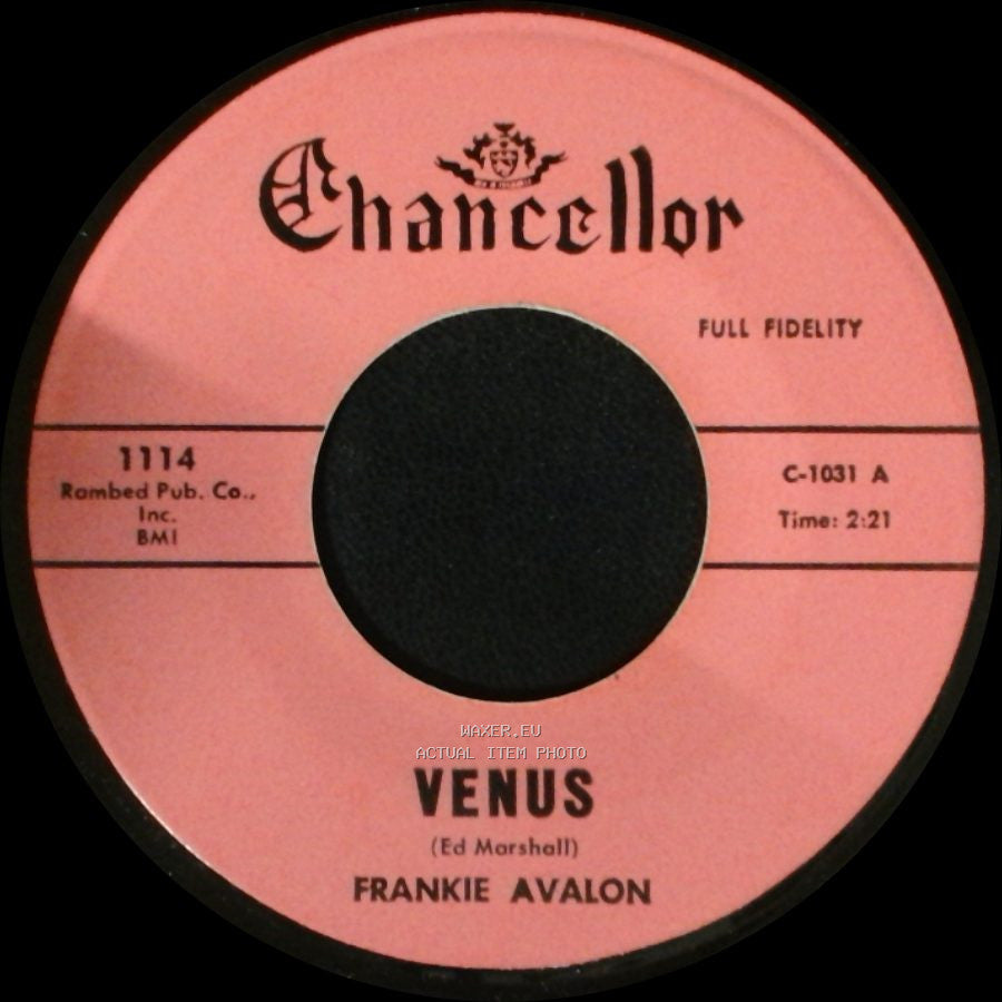 Frankie Avalon - I'm Broke / Venus side B
