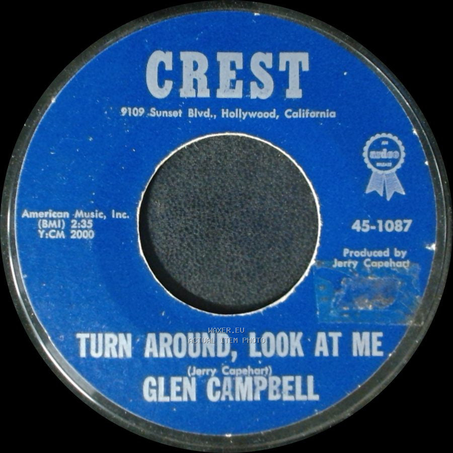 Glen Campbell - Turn Around, Look At Me / Brenda side A