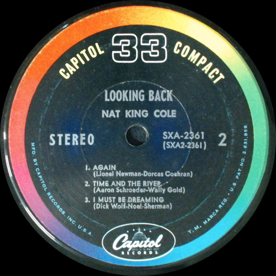 Nat King Cole - Looking Back / Looking Back side B