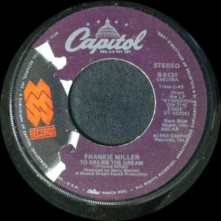 Frankie Miller - Don't Stop / To Dream The Dream side B