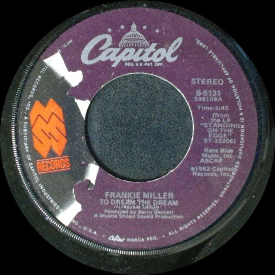 Frankie Miller - Don't Stop / To Dream The Dream side B