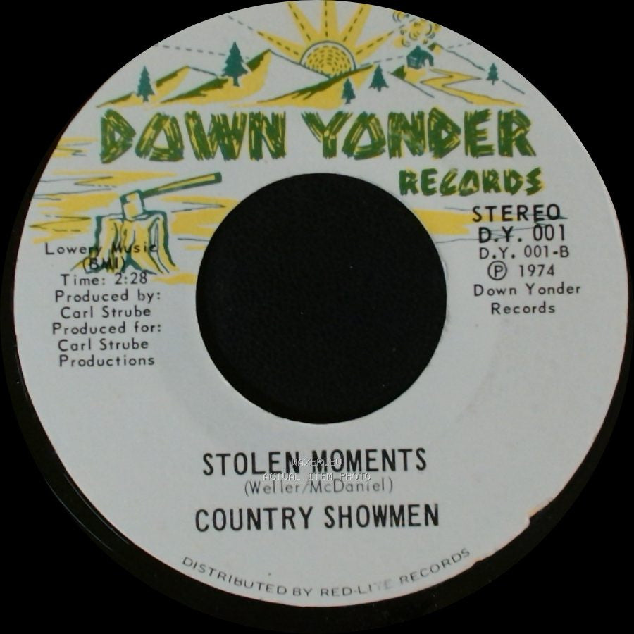 Country Showmen - Stolen Moments / They Won't Let Bro. Luke Lead The Congregation No More side A