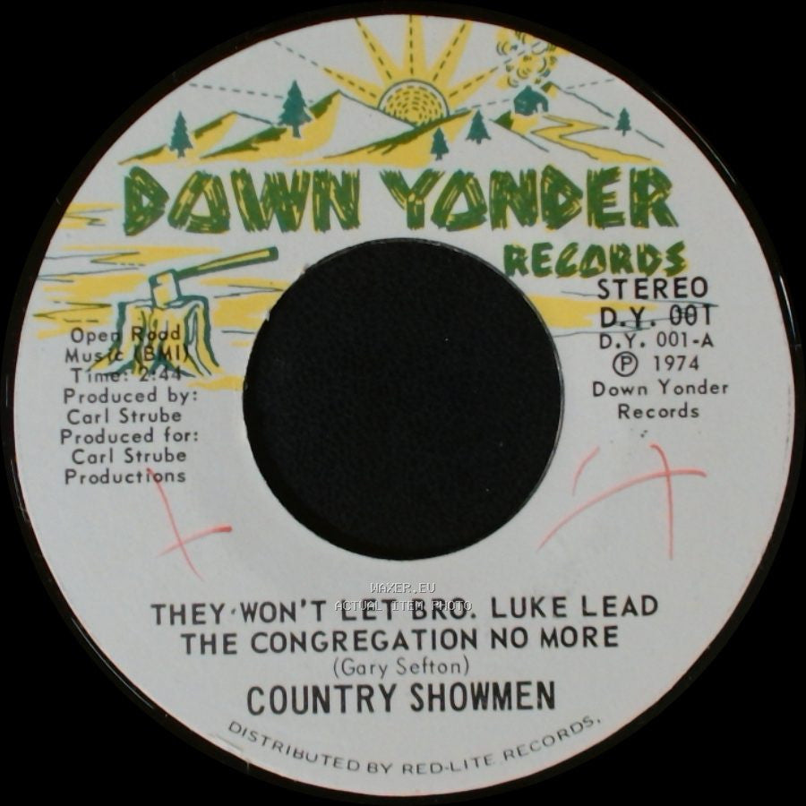 Country Showmen - Stolen Moments / They Won't Let Bro. Luke Lead The Congregation No More side B