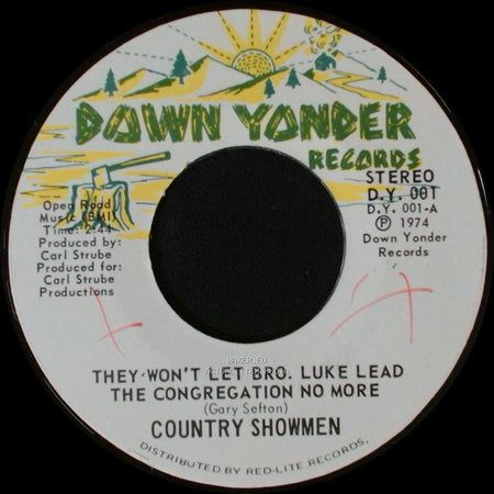 Country Showmen - Stolen Moments / They Won't Let Bro. Luke Lead The Congregation No More side B