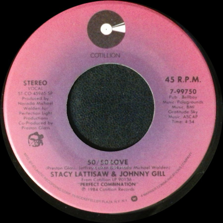 Stacy Lattisaw & Johnny Gill - 50/50 Love / Baby It's You side A