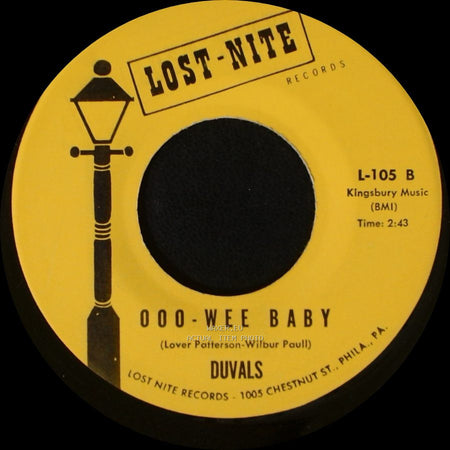 Duvals - You Come To Me / Ooo-Wee Baby side B