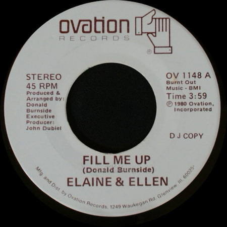 Elaine & Ellen - Fill Me Up / You Made Me Do It Again side A