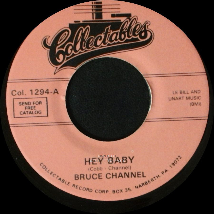 Bruce Channel - Big Daddy Of The Bayou / Hey Baby side B
