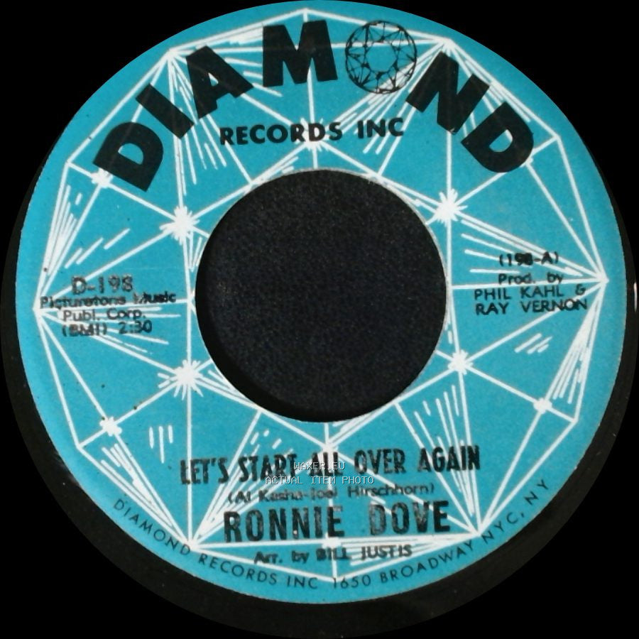 Ronnie Dove - Let's Start All Over Again / That Empty Feeling side A