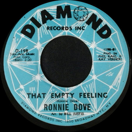 Ronnie Dove - Let's Start All Over Again / That Empty Feeling side B
