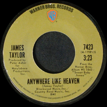 James Taylor - Anywhere Like Heaven / Fire And Rain side A